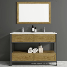Gabinete de baño minimalista de aluminio popular
